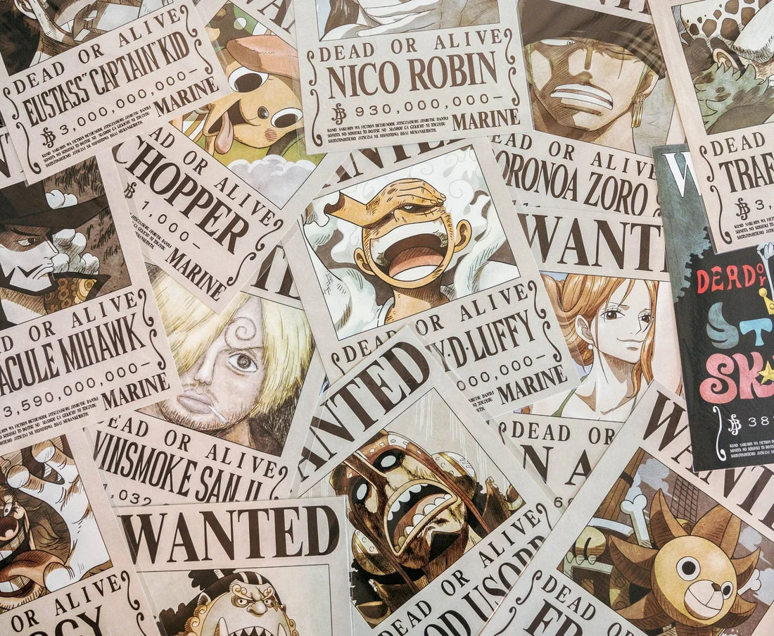 One Piece Wanted Posters: i nuovi puzzle dei manifesti delle taglie della ciurma di Cappello di Paglia