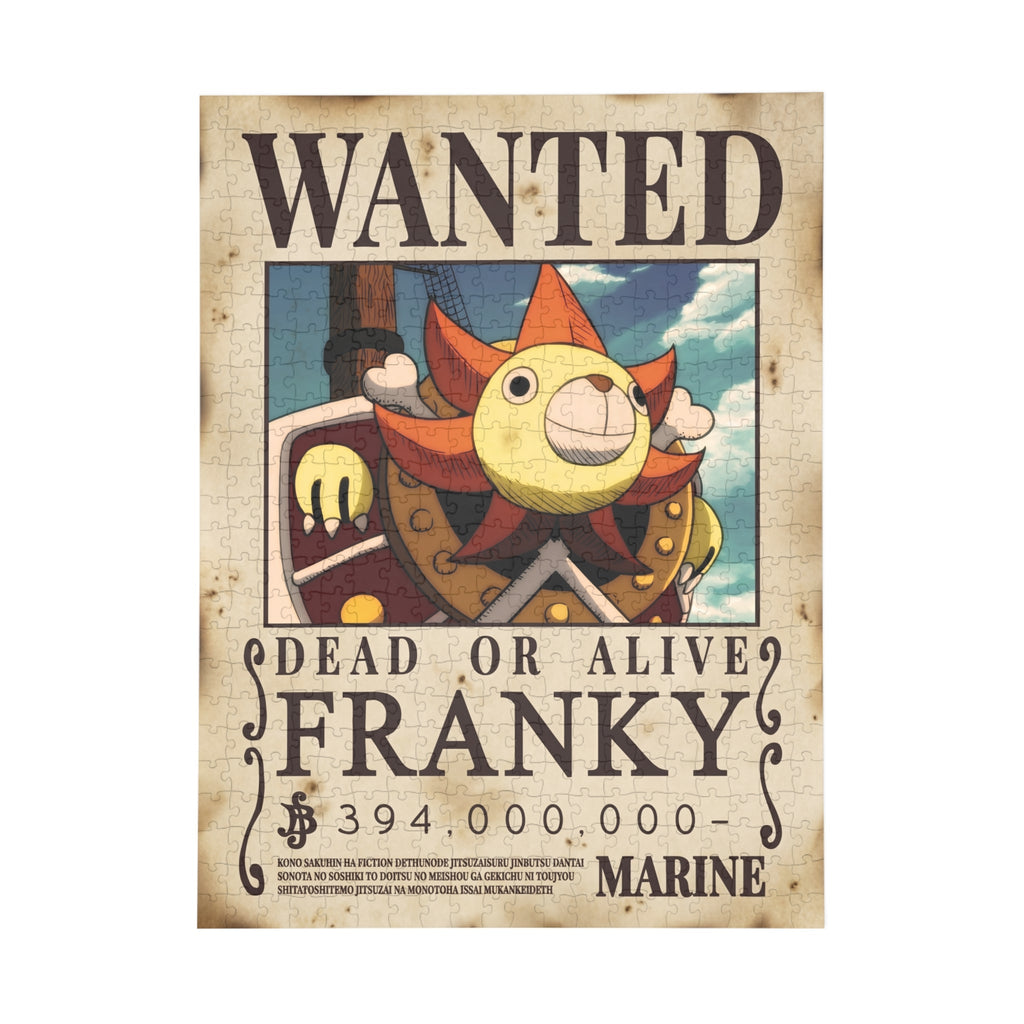 One Piece | Franky - Wanted Poster Vintage