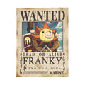 One Piece | Franky - Wanted Poster Vintage