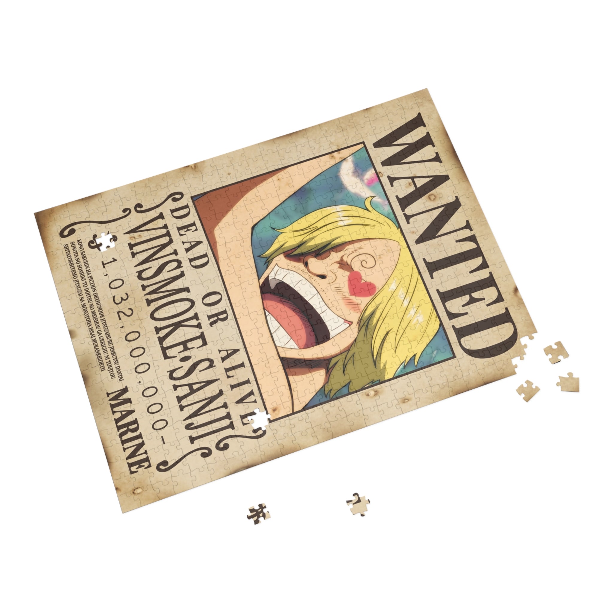 One Piece | Sanji - Wanted Poster Vintage