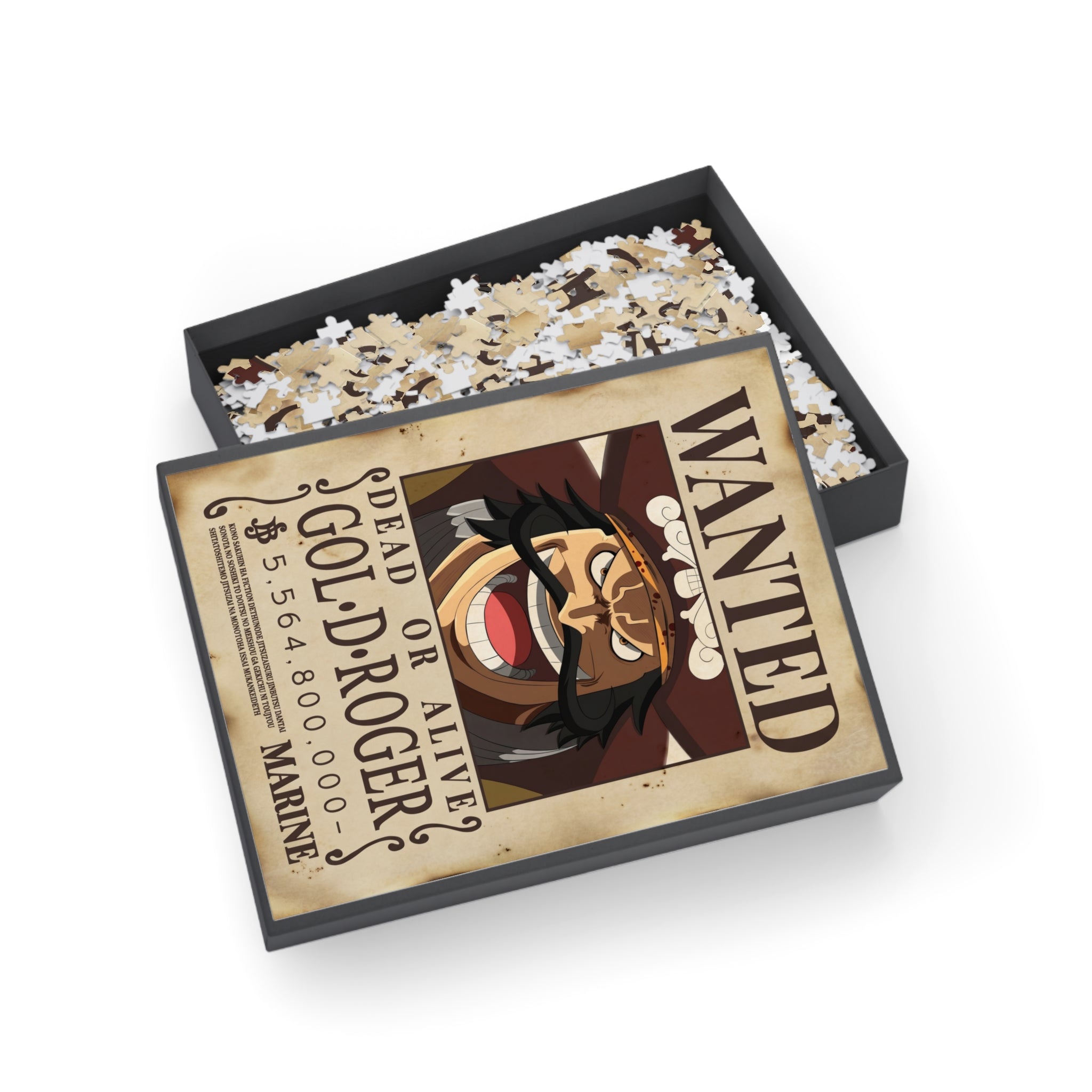 One Piece | Gol D. Roger - Wanted Poster del Re dei Pirati