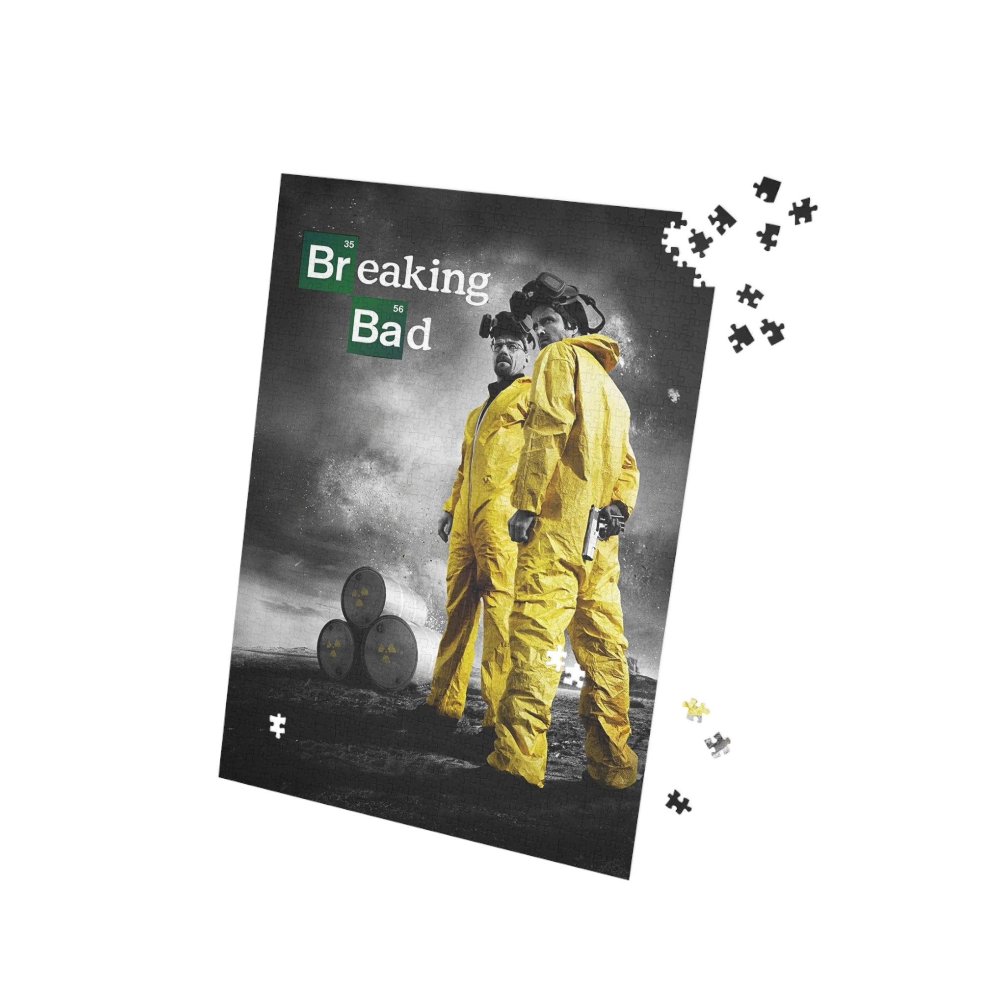 Breaking Bad | Walter & Jesse in Tuta Gialla - Poster