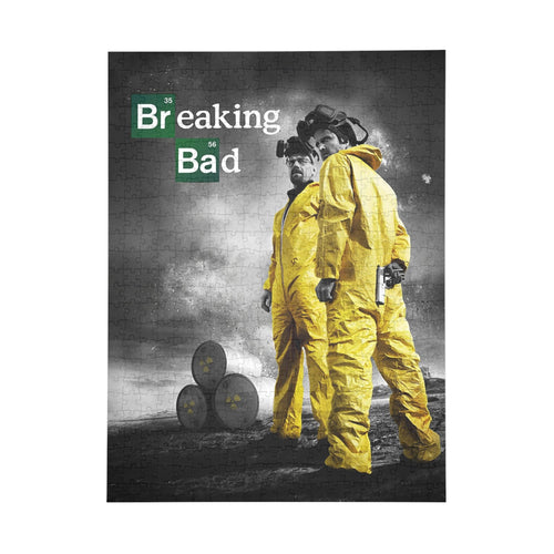 Breaking Bad | Walter & Jesse in Tuta Gialla - Poster