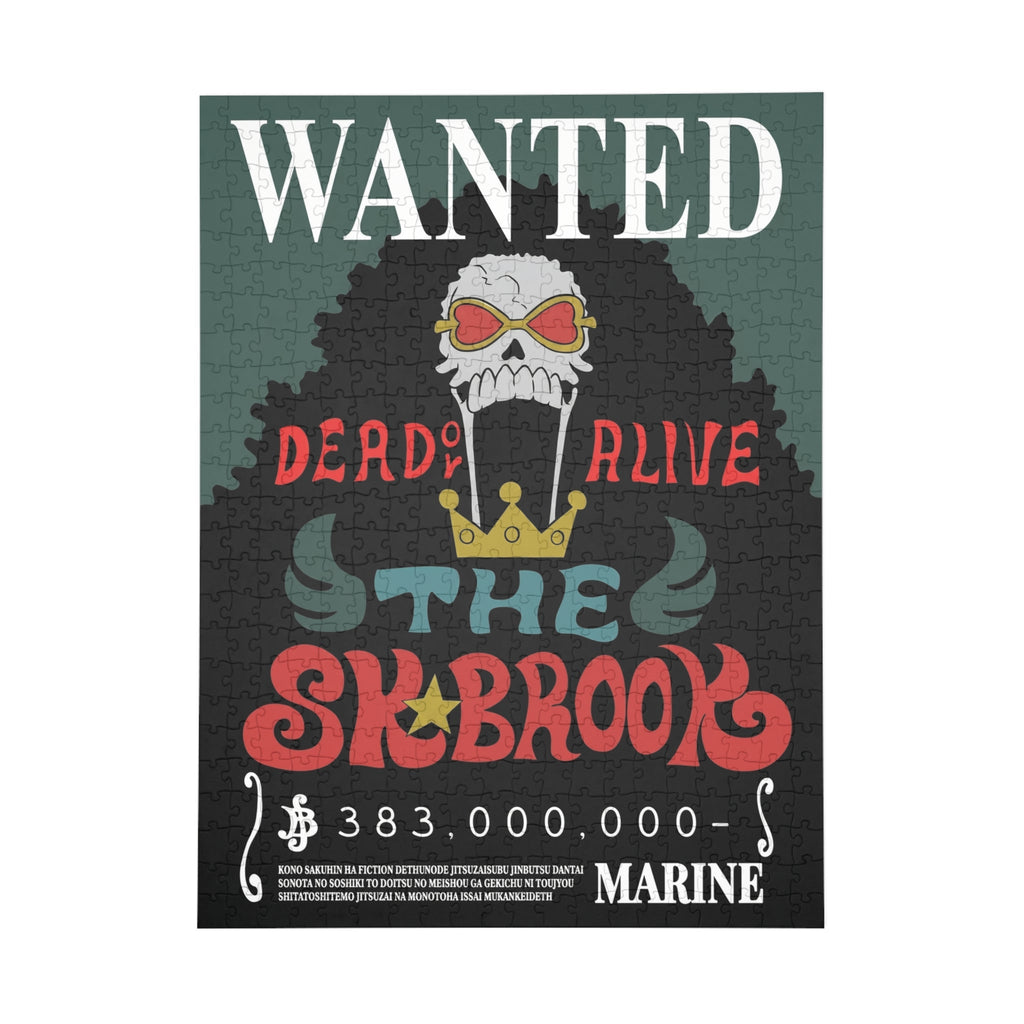 One Piece | Brook - Wanted Poster del Musicista dei Mugiwara
