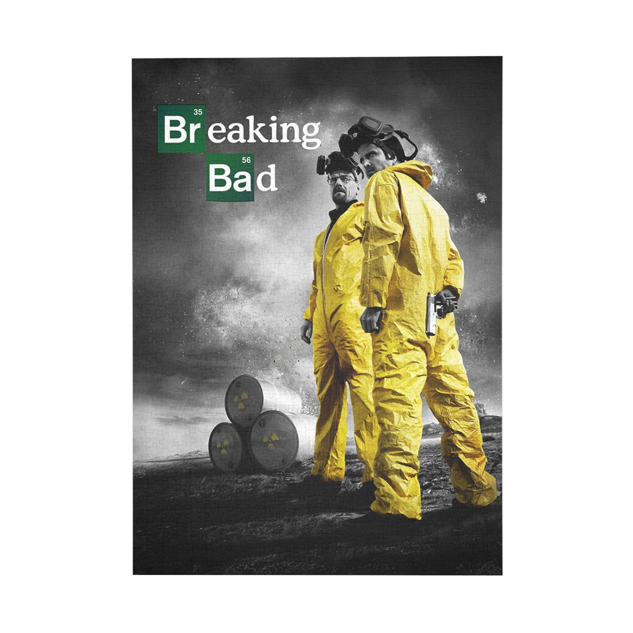 Breaking Bad | Walter & Jesse in Tuta Gialla - Poster