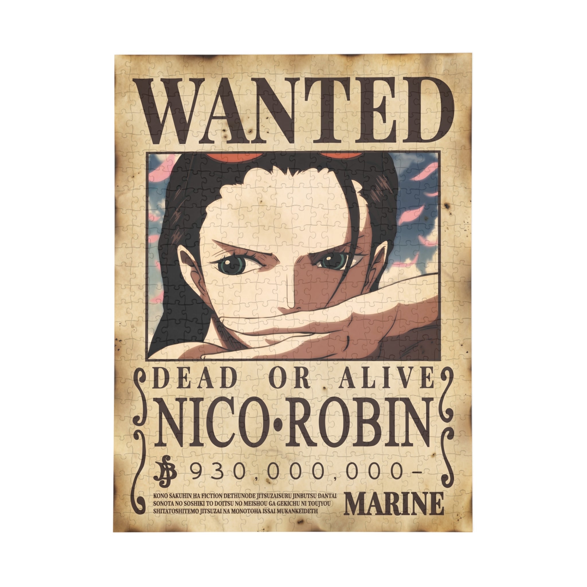 One Piece | Nico Robin - Wanted Poster Vintage