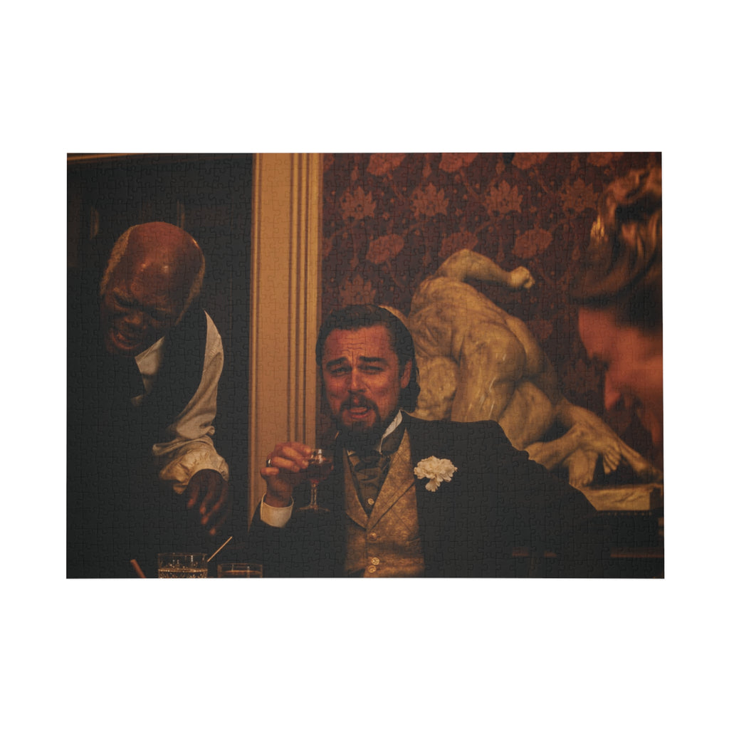 Django Unchained | Leonardo DiCaprio Sip Wine - Meme Cult