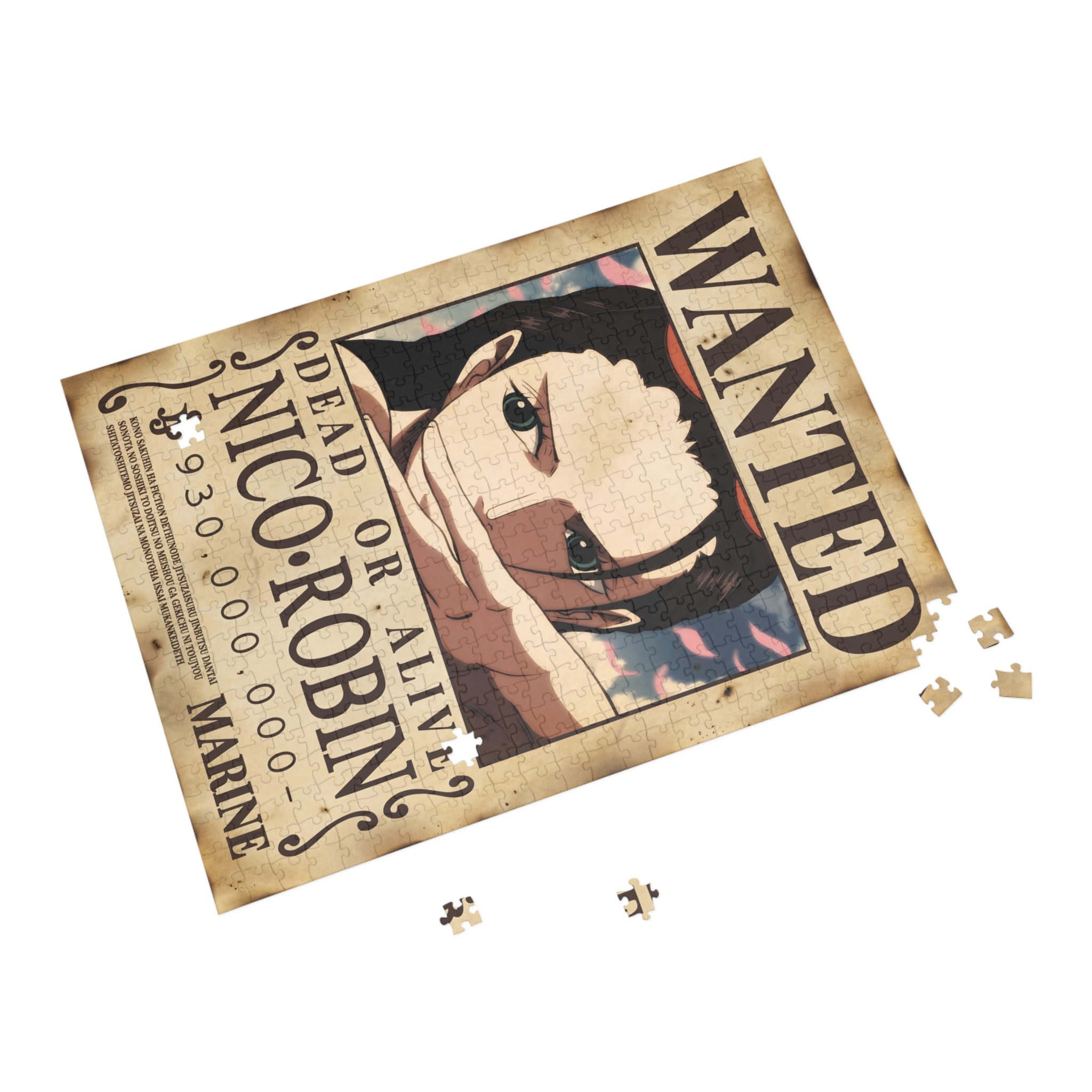 One Piece | Nico Robin - Wanted Poster Vintage