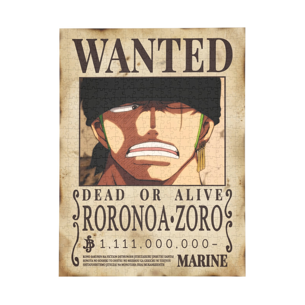One Piece | Roronoa Zoro - Wanted Poster Vintage