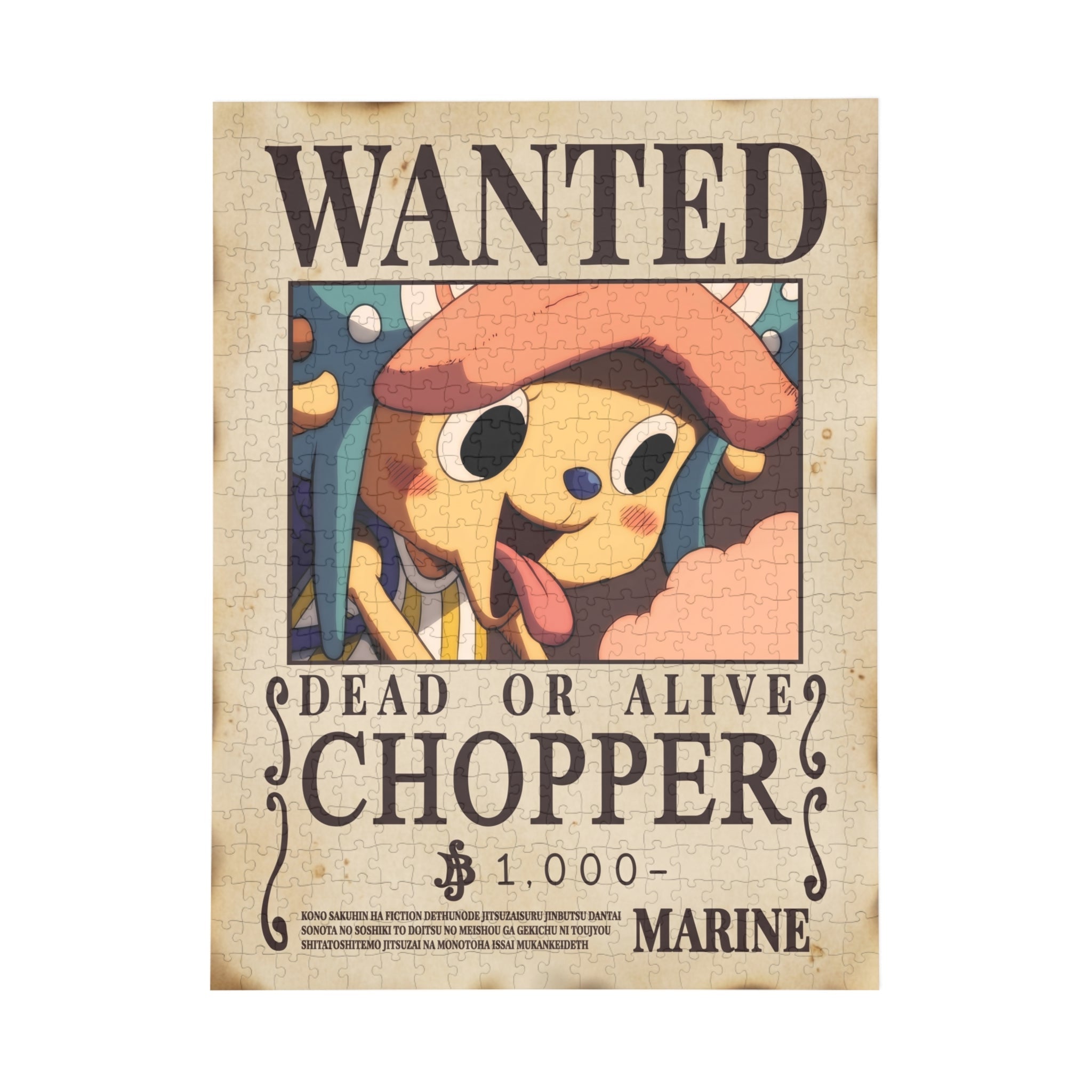 One Piece | Tony Tony Chopper - Wanted Poster Vintage