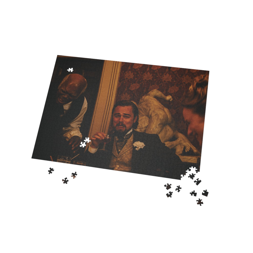 Django Unchained | Leonardo DiCaprio Sip Wine - Meme Cult