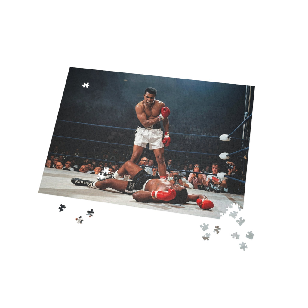 Muhammad Ali Puzzle 1000 Pezzi – KO Sonny Liston | Foto Storica Boxe