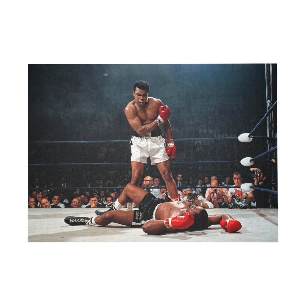 Muhammad Ali Puzzle 1000 Pezzi – KO Sonny Liston | Foto Storica Boxe