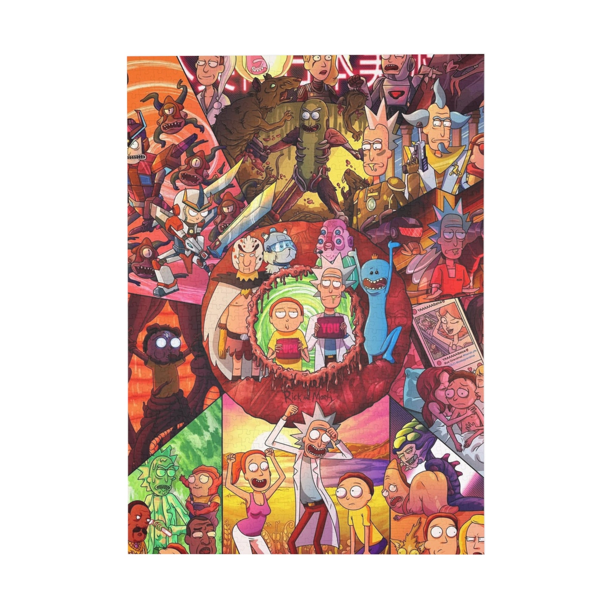 Puzzle Universo Rick and Morty