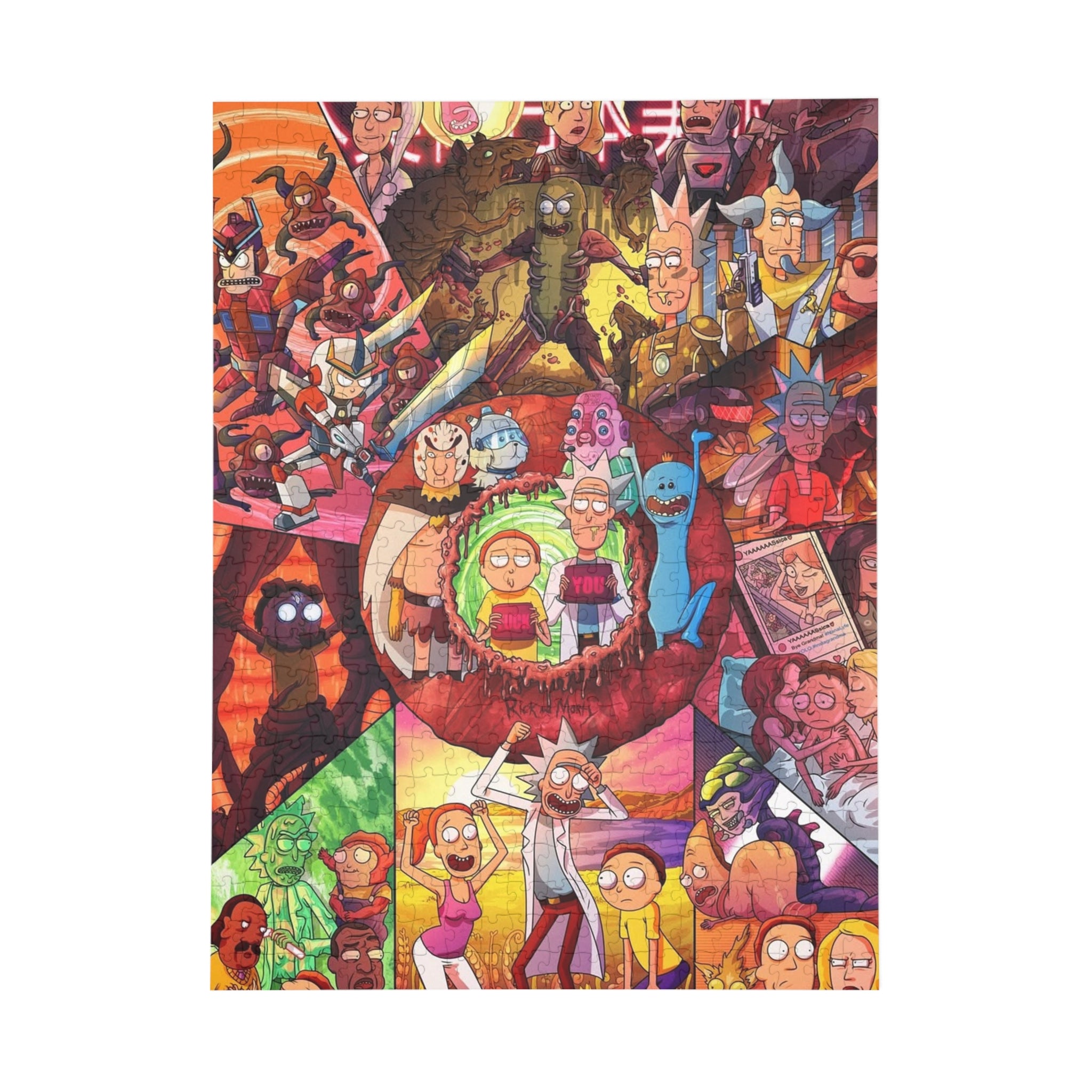 Puzzle Universo Rick and Morty